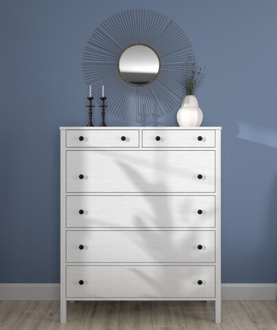 Dulap, Cordelia, FRN-20024, 108x123x45 cm, PAL, Maro/Alb