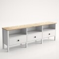Comoda TV, Cordelia, FRN-10055, 180x60x35 cm, PAL, Maro/Alb