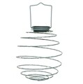 Lampa de gradina Spiral, Lumineo, H22 cm, 45 led-uri, turcoaz