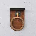 Raft de perete, Evila Originals, Cop059, 16x11x25 cm, Lemn, Maro
