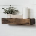 Raft de perete, Evila Originals, Raf271, 13x60x11 cm, Lemn masiv, Lemn
