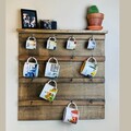 Raft de perete, Evila Originals, Raf284, 55x55x7 cm, Placaj, Lemn