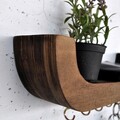 Raft de perete, Evila Originals, Raf289, 33x11x7 cm, Placaj, Lemn