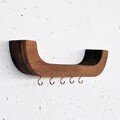 Raft de perete, Evila Originals, Raf289, 33x11x7 cm, Placaj, Lemn
