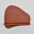 Raft de perete, Evila Originals, Meh221, 35x32x11 cm, Placaj, Rosu