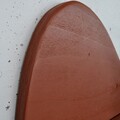 Raft de perete, Evila Originals, Meh221, 35x32x11 cm, Placaj, Rosu
