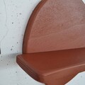 Raft de perete, Evila Originals, Meh225, 35x28x11 cm, Placaj, Portocaliu