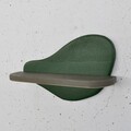 Raft de perete, Evila Originals, Meh226, 35x20x11 cm, Placaj, Verde închis / Gri