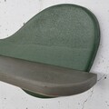 Raft de perete, Evila Originals, Meh226, 35x20x11 cm, Placaj, Verde închis / Gri