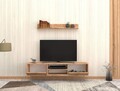 Comoda TV, Elegance, Zenith, 180x35x35 cm, PAL, Maro