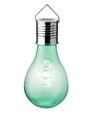 Lampa de gradina Light bulb, Lumineo, 8x14 cm cm, 4 led-uri, verde