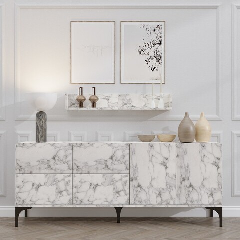 Consola, Elegance, Stella, PAL, Marmura Carrara