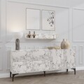 Consola, Elegance, Stella, PAL, Marmura Carrara
