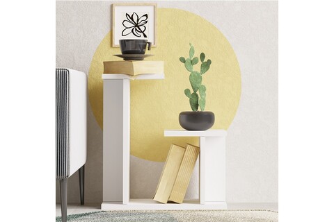 Masuta, Elegance, Mia, 46x50x25 cm, PAL, Alb