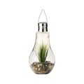 Lampa de gradina Light bulb, Lumineo, 11x22 cm cm, 1 led, aloe
