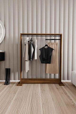 Cuier de perete, Elegance, Salvitor, 100x124x12 cm, PAL, Maro