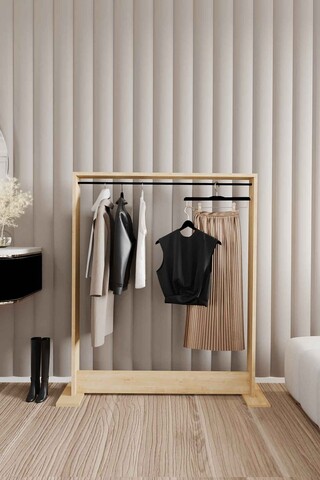 Cuier de perete, Elegance, Salvitor, 100x124x12 cm, PAL, Maro