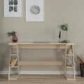 Birou, Comforty, Lungo, 140x73x60 cm, PAL, Stejar deschis