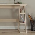 Birou, Comforty, Lungo, 140x73x60 cm, PAL, Stejar deschis