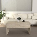 Masuta de cafea, Dovelle, Akilli, 90x52x45 cm, PAL, Travertin
