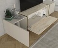 Comoda TV, Dovelle, Veyron, PAL, Travertin / Gresie