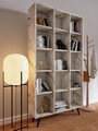 Corp biblioteca, Mod Design, Zipa, 100x184x25 cm, PAL, Stejar
