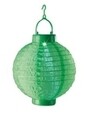 Lampa de gradina Lampion, Lumineo, Ø20 cm, 1 led, verde