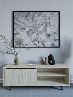 120x47x35 cm, Travertin