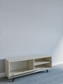 Comoda TV, Mod Design, Maku, 120x47x35 cm, PAL, Travertin