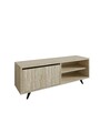 Comoda TV, Mod Design, Maku, 120x47x35 cm, PAL, Travertin
