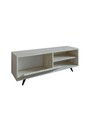 Comoda TV, Mod Design, Maku, 120x47x35 cm, PAL, Travertin