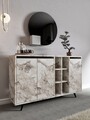 Consola, Mod Design, Seria, 140x86x40 cm, PAL, Marmura Ephesus
