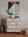 Dulap, Mod Design, Suvera, 70x86x40 cm, PAL, Marmura Ephesus