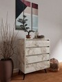 Dulap, Mod Design, Suvera, 70x86x40 cm, PAL, Marmura Ephesus