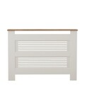 Dulap radiator, Puqa Design, Termora, 112x82x30 cm, PAL, Pin Atlantic / Alb