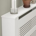 Dulap radiator, Puqa Design, Termora, 112x82x30 cm, PAL, Alb