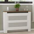 Dulap radiator, Puqa Design, Termora, 112x82x30 cm, PAL, Nuc/Alb