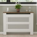 Dulap radiator, Puqa Design, Termora, 112x82x30 cm, PAL, Nuc/Alb