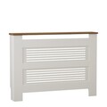 Dulap radiator, Puqa Design, Termora, 112x82x30 cm, PAL, Nuc/Alb