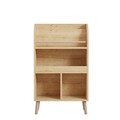 Corp biblioteca, Puqa Design, Minola, 60x102x30 cm, PAL, Maro