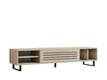 Comoda TV, Puqa Design, Safir, 160x35x40 cm, PAL, Travertin
