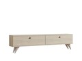 Comoda TV, Puqa Design, Paris, 160x40x25 cm, PAL, Travertin