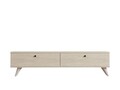 Comoda TV, Puqa Design, Paris, 160x40x25 cm, PAL, Travertin