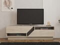 Comoda TV, Puqa Design, Koza, 160x45x40 cm, PAL, Travertin