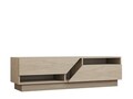 Comoda TV, Puqa Design, Koza, 160x45x40 cm, PAL, Travertin