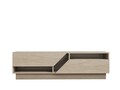 Comoda TV, Puqa Design, Koza, 160x45x40 cm, PAL, Travertin