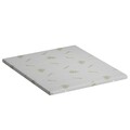 Saltea de pat, Wisteria, Aloevera 160x200, 160x6x200 cm, 100% BURETE, Alb
