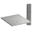 Saltea de pat, Wisteria, Aloevera 160x200, 160x6x200 cm, 100% BURETE, Alb