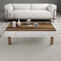 Masuta de cafea, Hommy Craft, Bohem 852, 180x35 cm, PAL, Alb