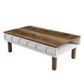 Masuta de cafea, Hommy Craft, Bohem 852, 180x35 cm, PAL, Alb